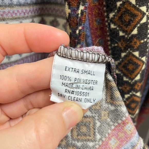 Double D Ranch Pattern Open Front Cardigan - Picture 5 of 10